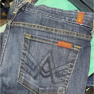 7 for all man kind size 30 bootcut